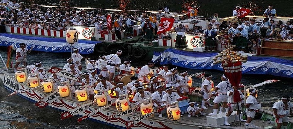 天神祭り船渡御 トーヨートラベル株式会社